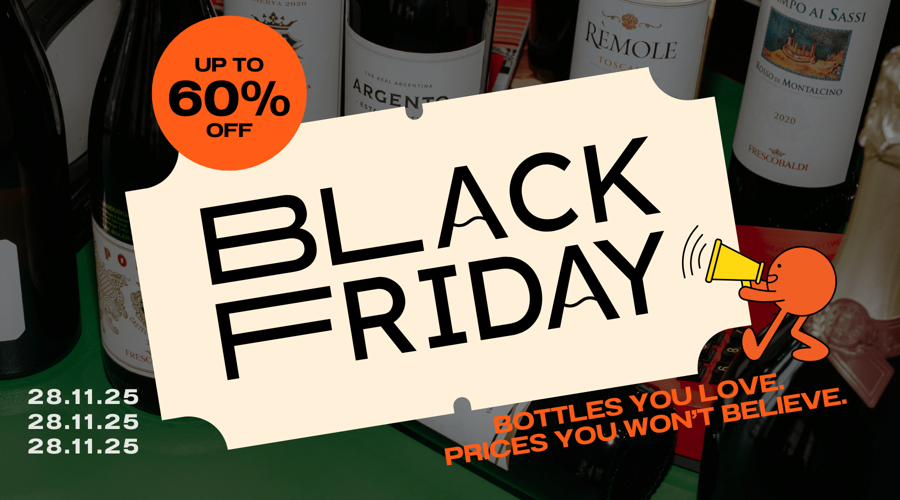Blackout on Prices! Black Friday 2025: Up to 60% Off Wines & Spirits 🌑🍷 - AlbertWines2u