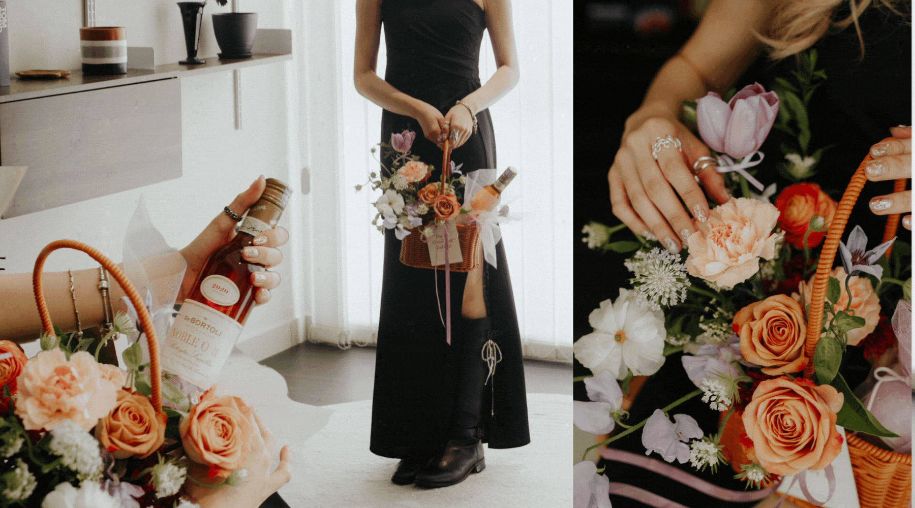 Say āI Love You, Maā With Wine & Blooms