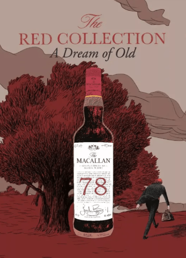 Macallan '78 Years Old - Red Collection' Single Malt Scotch Whisky - AlbertWines2u