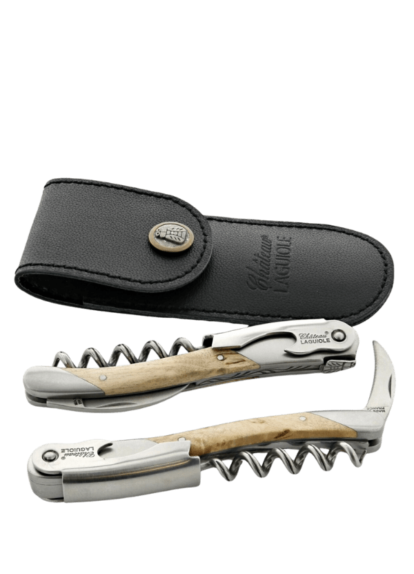 Chateau Laguiole 'Grand Cru' Norwegian Birch Wood Opener - AlbertWines2u