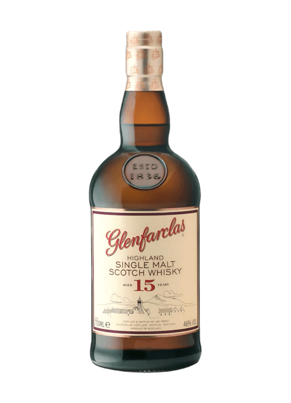 Glenfarclas '15 Years Old' Single Malt Scotch Whisky - AlbertWines2u