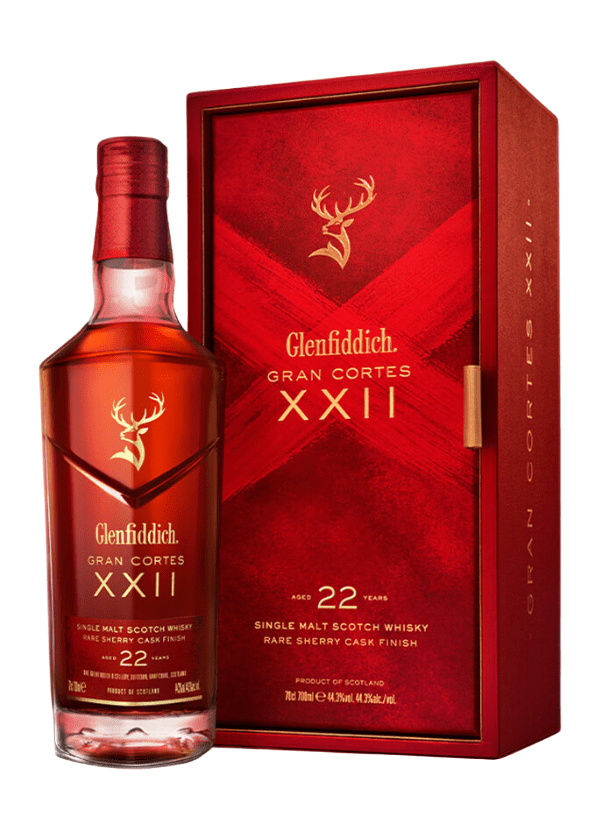 Glenfiddich '22 Years Old - Gran Cortes' Single Malt Scotch Whisky