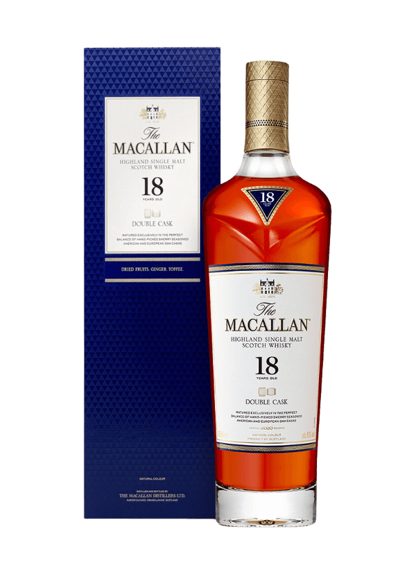 Macallan '18 Years Old Double Cask' Single Malt Whisky