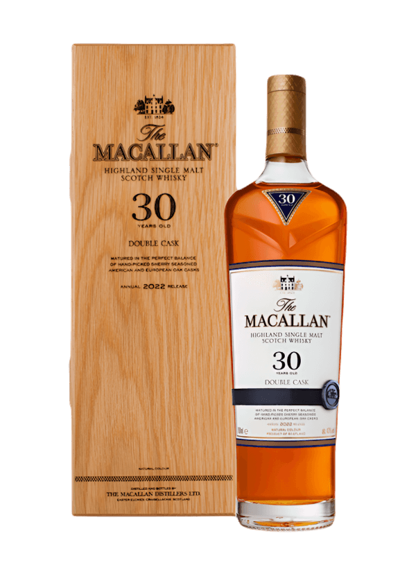 Macallan 30 Years Old Double Cask Single Malt Whisky - AlbertWines2u