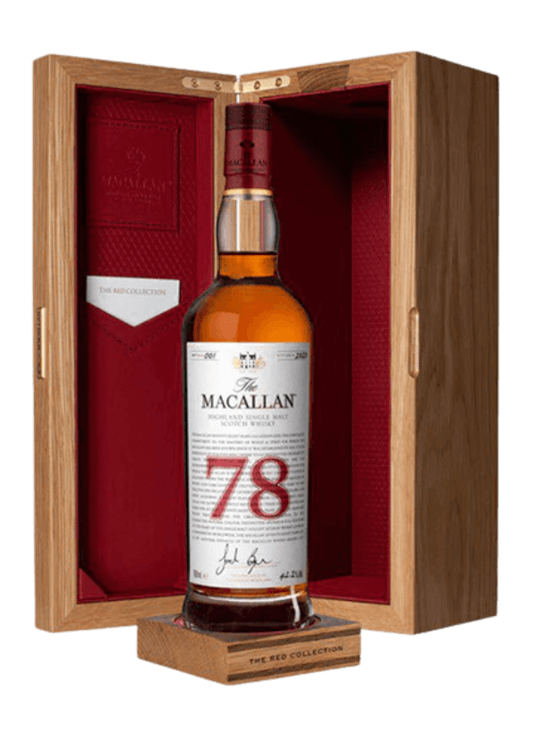 Macallan '78 Years Old - Red Collection' Single Malt Scotch Whisky