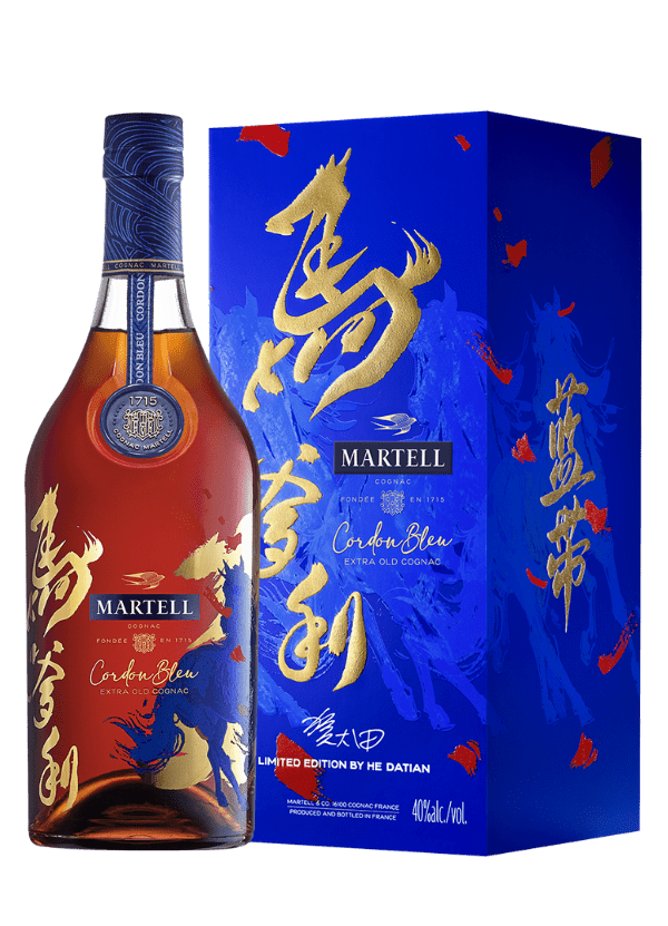 Martell Cordon Bleu He Datian - Year of Horse CNY 2026 – Albert Wines