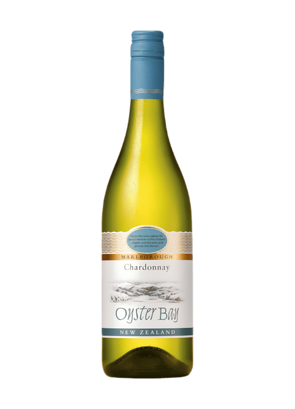 Rich and buttery Oyster Bay Chardonnay: notes of ripe apple and toasted oak for a luxurious taste experience