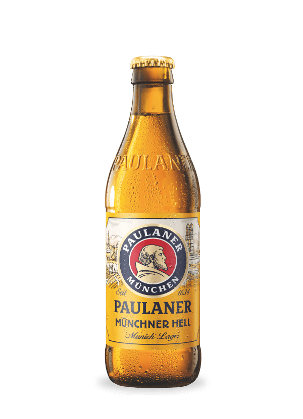 Paulaner Munchner Hell Lager Beer (24x 330ml Bottles) - AlbertWines2u