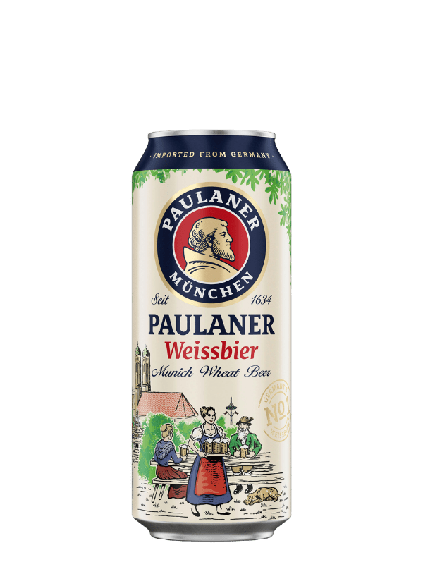 Paulaner Weissbier Beer (24x 500ml Can) - AlbertWines2u
