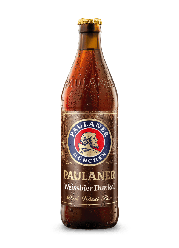 Paulaner Weissbier Dunkel - Dark Wheat Beer (20 x 500ml Bottles) - AlbertWines2u