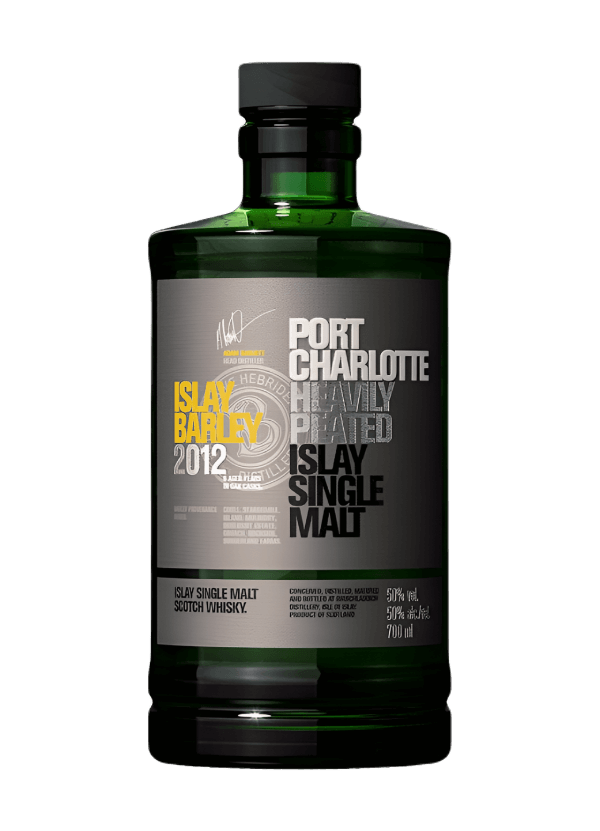 Port Charlotte Islay Barley Heavily Peated' Single Malt Whisky 2012 - AlbertWines2u