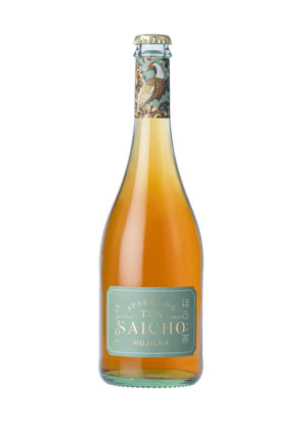 Saicho Hojicha Sparkling Cold Brewed Tea (Non Alc) - AlbertWines2u