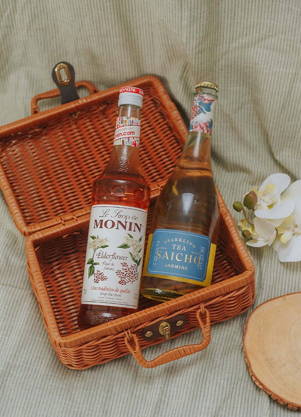 Elderflower Jasmine Fizz Mocktail - AlbertWines2u