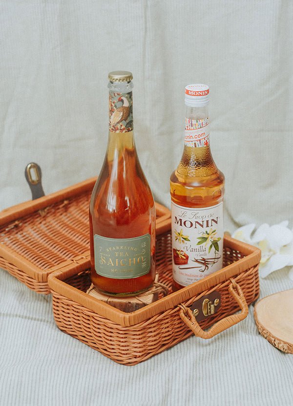 Vanilla Hojicha Mocktail - AlbertWines2u