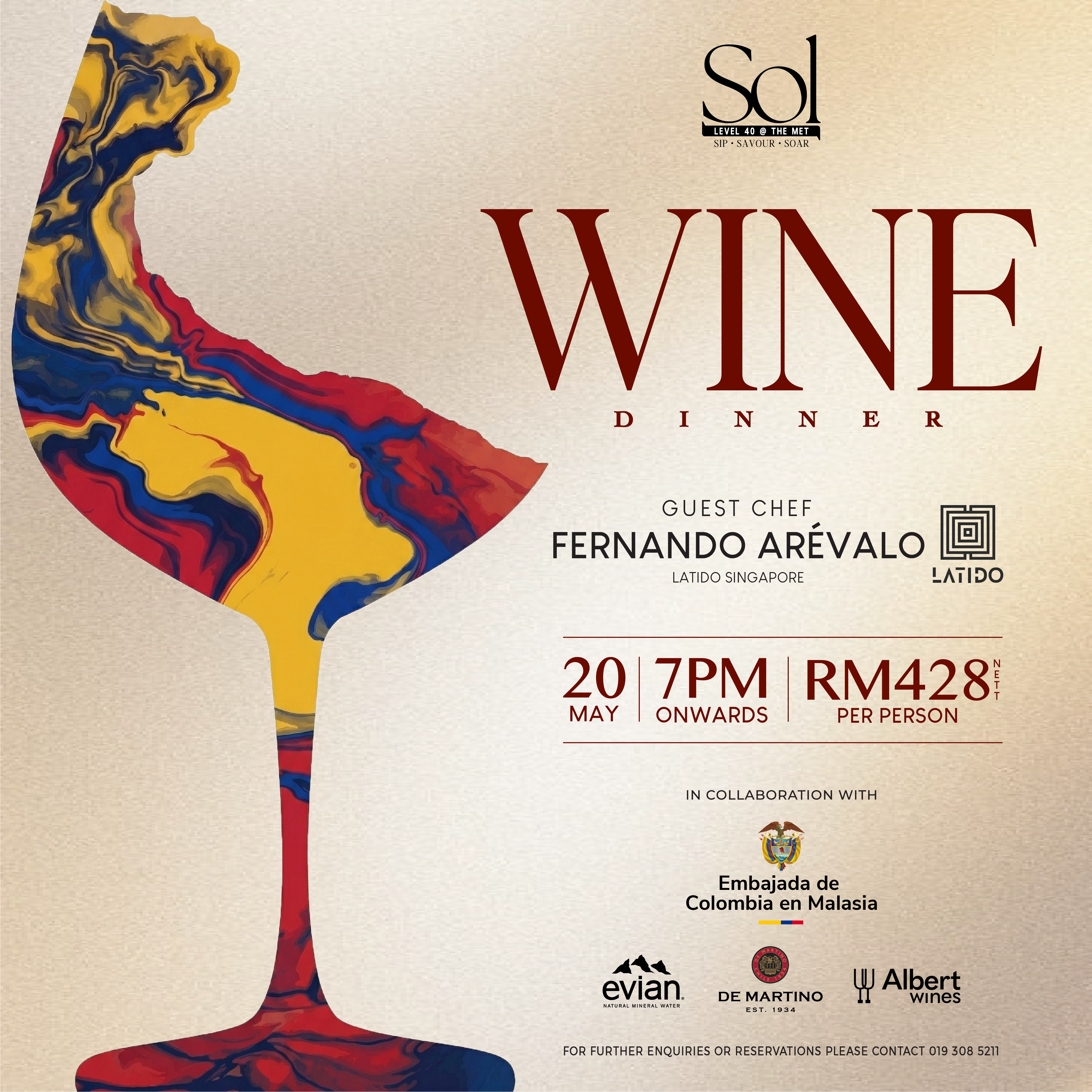 Sol x Latido Wine Dinner - AlbertWines2u