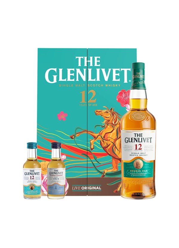The Glenlivet 12 Year Old CNY 2026 GiftSet - AlbertWines2u