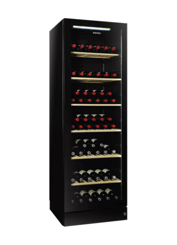 Vintec 'Premium Series' Wine Cabinet - 198 bottles - Single/Multi Temperature (VWM198SBA)