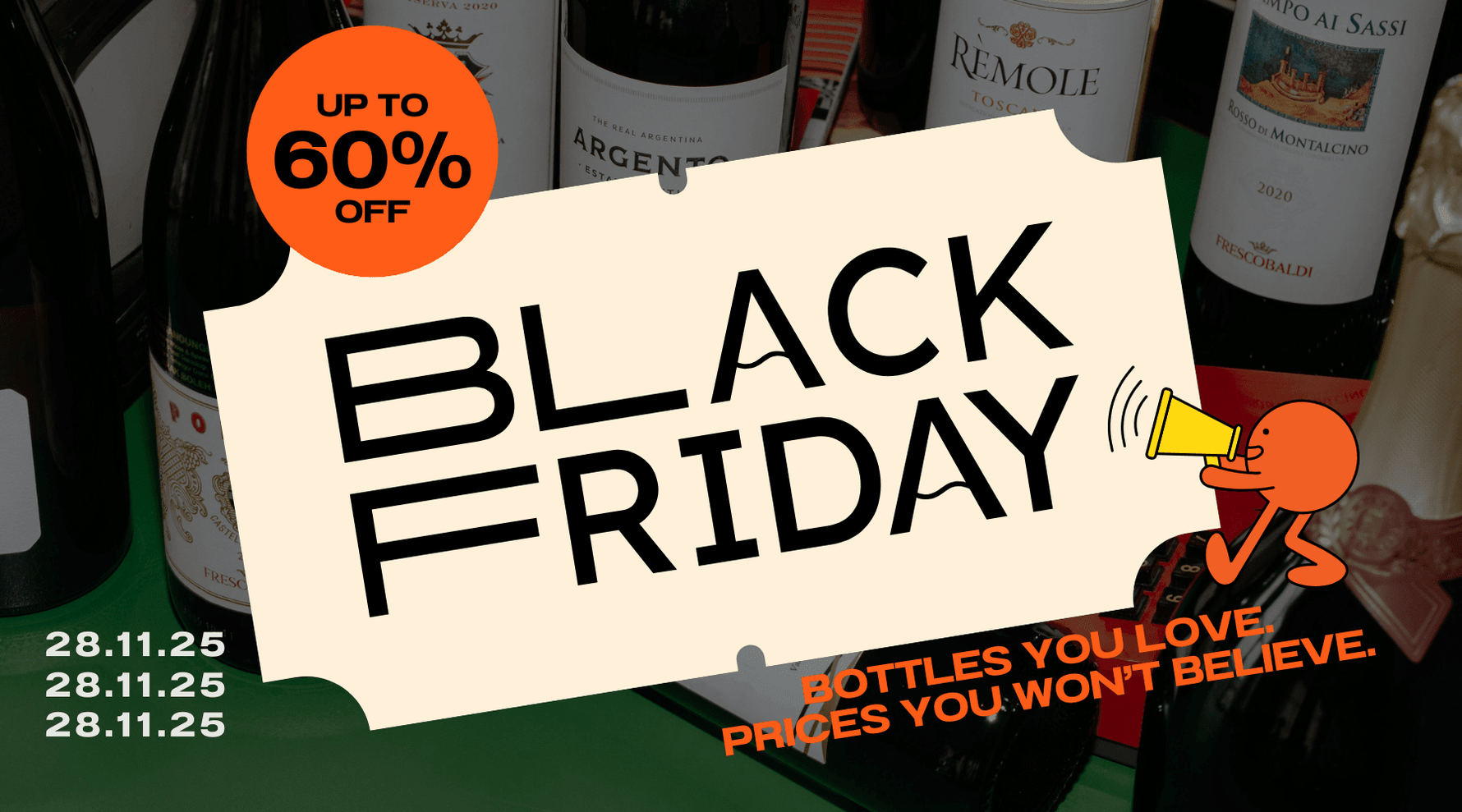 Blackout on Prices! Black Friday 2025: Up to 60% Off Wines & Spirits 🌑🍷 - Albert Wines