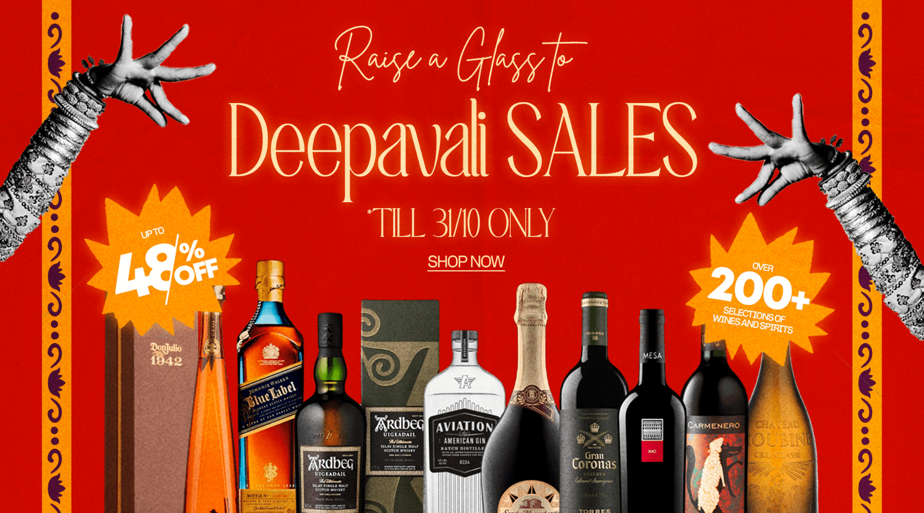 Celebrate Deepavali with Albert Wines: Exclusive Wine & Spirits Deals Up to 48% OFF! - AlbertWines2u