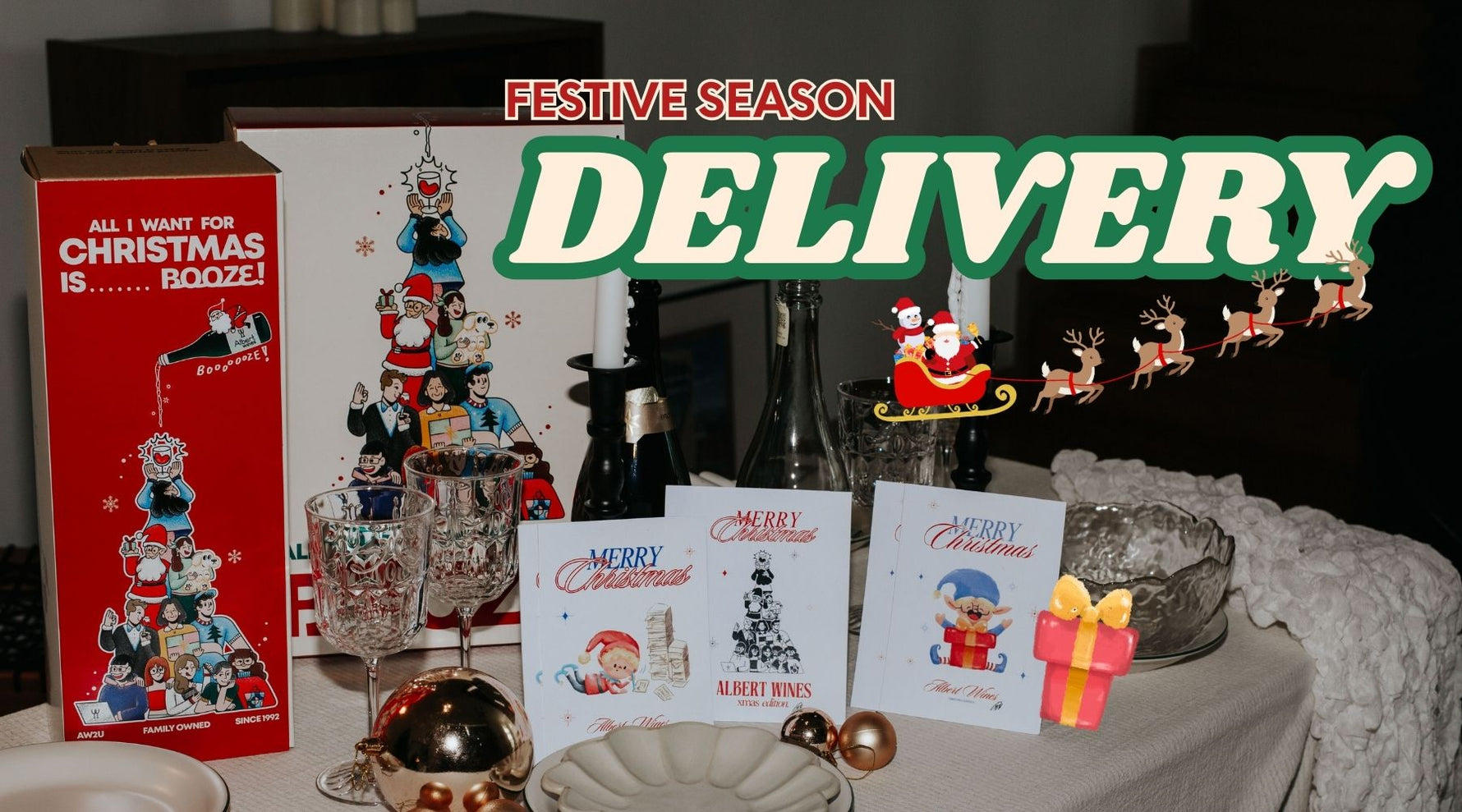 Shipping Delay during Christmas & New Year Holiday Seasons🎄🚚✨ - Albert Wines
