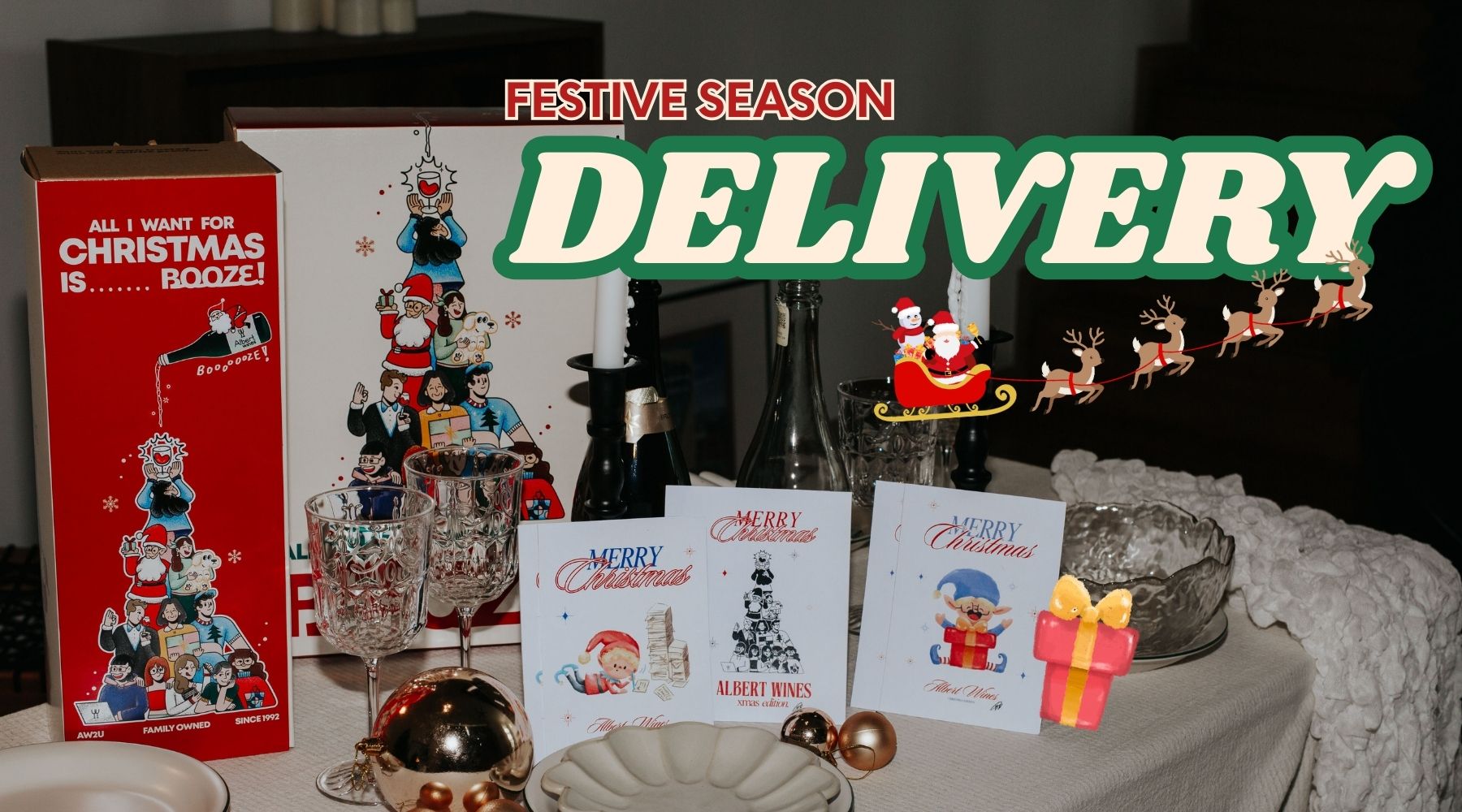 Shipping Delay during Christmas & New Year Holiday Seasons🎄🚚✨ - Albert Wines