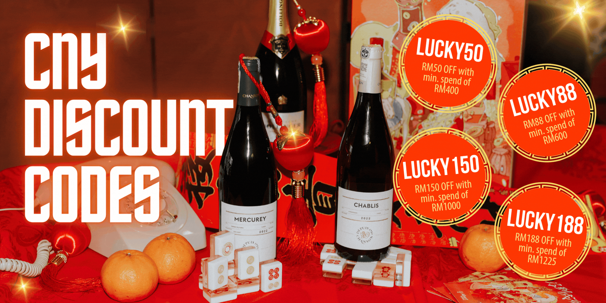 Your CNY 2026 Lucky Codes Are Here — 20–22 Feb Only!