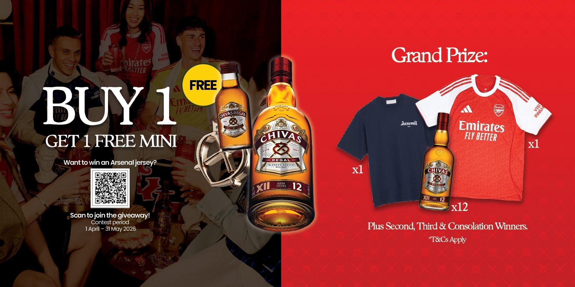 CHIVAS REGAL x ARSENAL F.C. ⚽ - Albert Wines