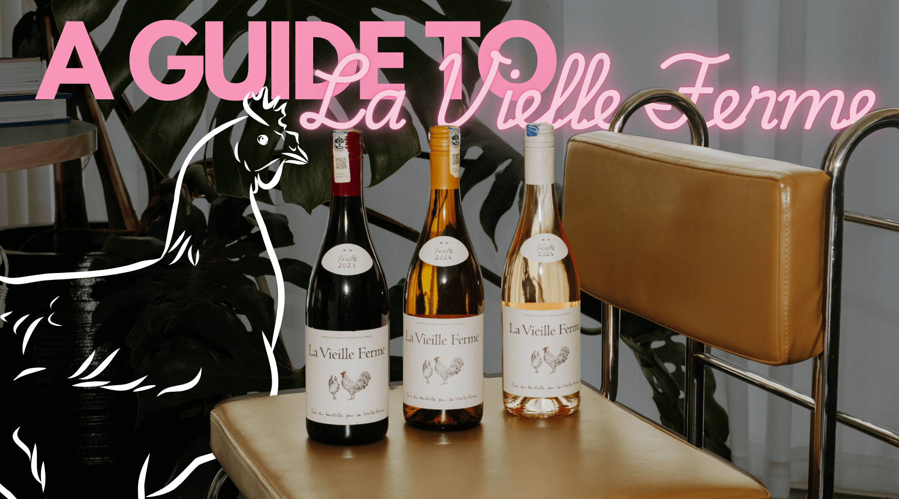 ✨Your Guide to La Vieille Ferme: Red, White & Rosé from Famille Perrin 🐔 - AlbertWines2u