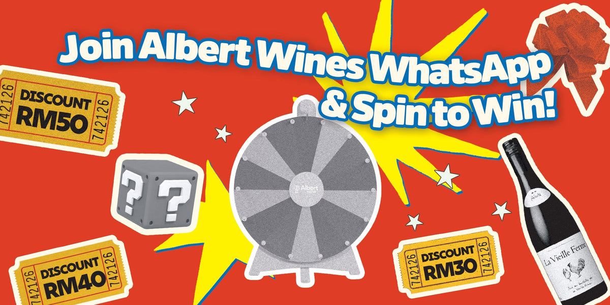 🎡 Join the Albert Wines WhatsApp Community & Spin to Win!