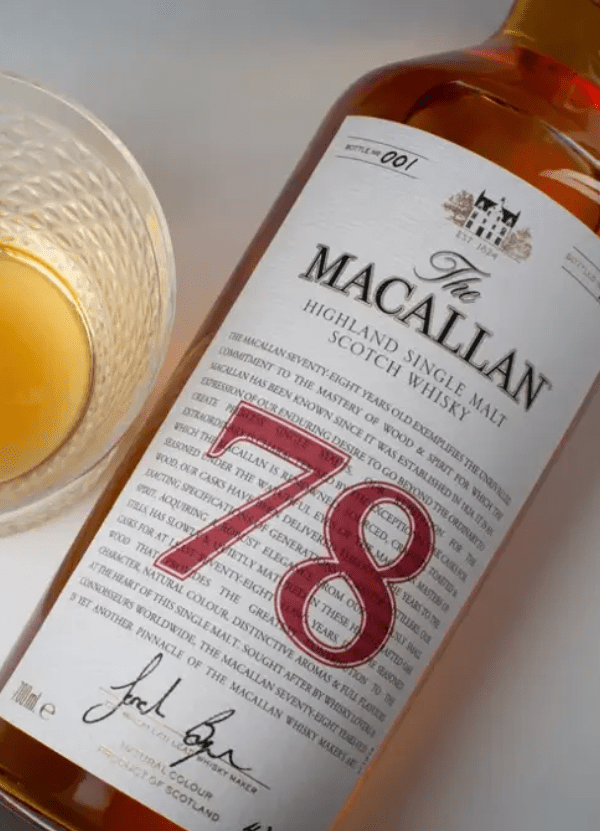 Macallan '78 Years Old - Red Collection' Single Malt Scotch Whisky - AlbertWines2u