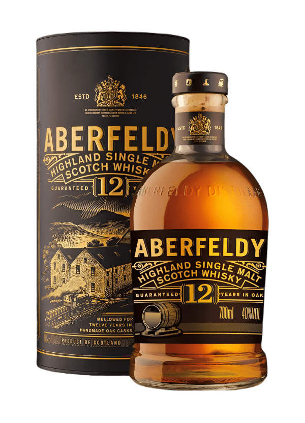 Aberfeldy '12 Years Old' Single Malt Scotch Whisky - AlbertWines2u