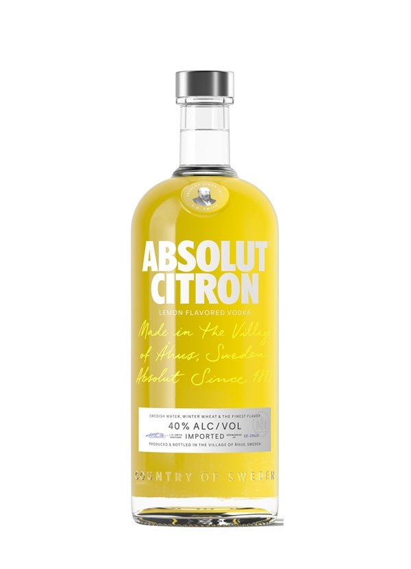 Absolut 'Citron' Vodka - AlbertWines2u