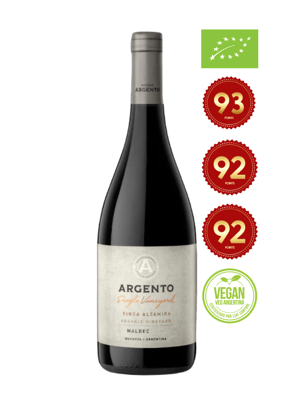 Argento 'Finca Altamira Single Vineyard' Organic Malbec - AlbertWines2u