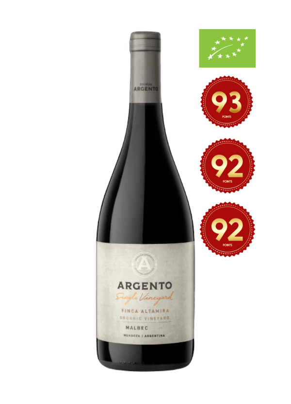 Argento 'Finca Altamira Single Vineyard' Organic Malbec - AlbertWines2u