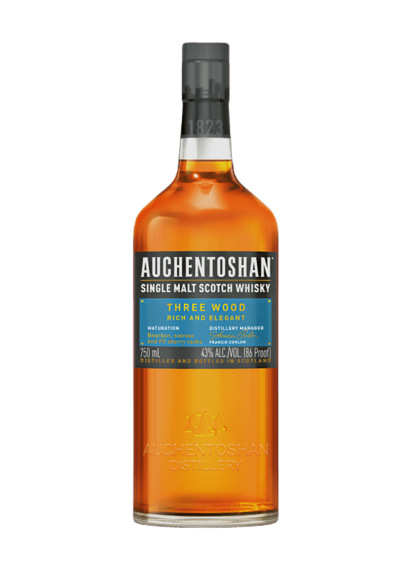 Auchentoshan 'Three Wood' Single Malt Scotch Whisky - AlbertWines2u