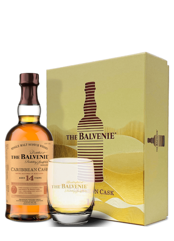 The Balvenie '14 Years Old Caribbean Cask' Whisky CNY 2025 Gift Pack - AlbertWines2u