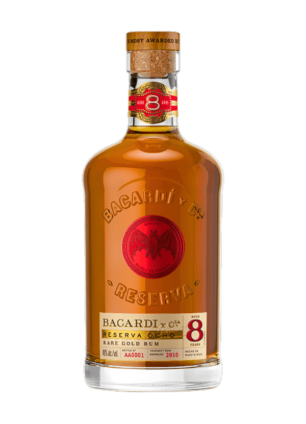 Bacardi 'Reserva Ocho' 8 Years Old Rum - AlbertWines2u