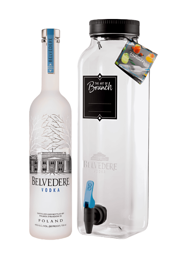 Belvedere Vodka (With Limited Edition Plastic Jug)