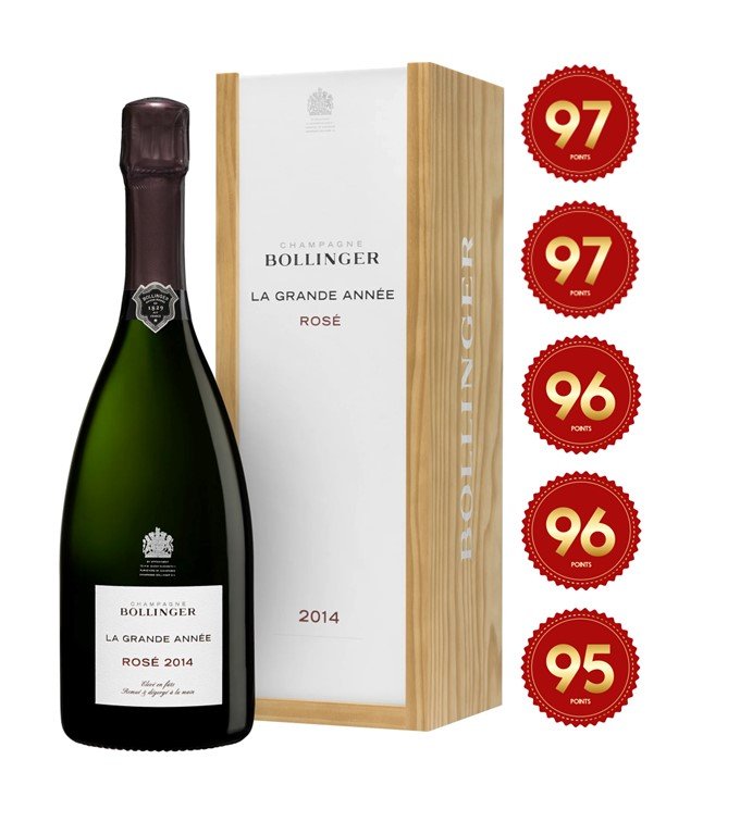 Bollinger 'La Grande Annee' Champagne Rose 2014 - AlbertWines2u