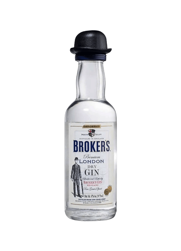 Broker's London Dry Gin (50ml Miniature) - Albert Wines