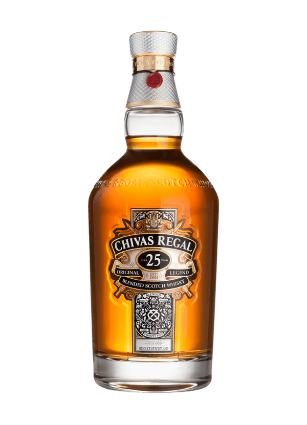 Chivas Regal 25 Year Old Blended Scotch Whisky - AlbertWines2u