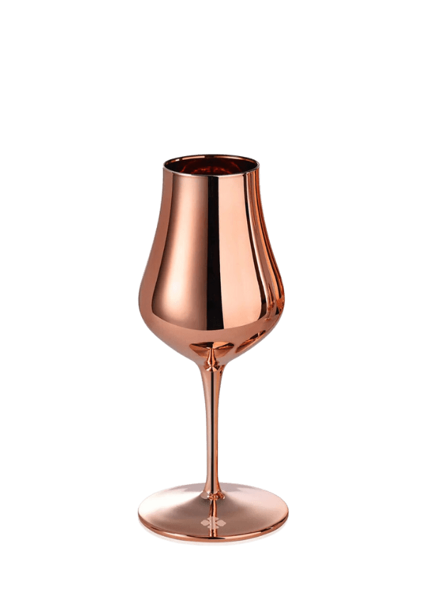 Camus Cognac Copper - Plated Tulip Glass - AlbertWines2u