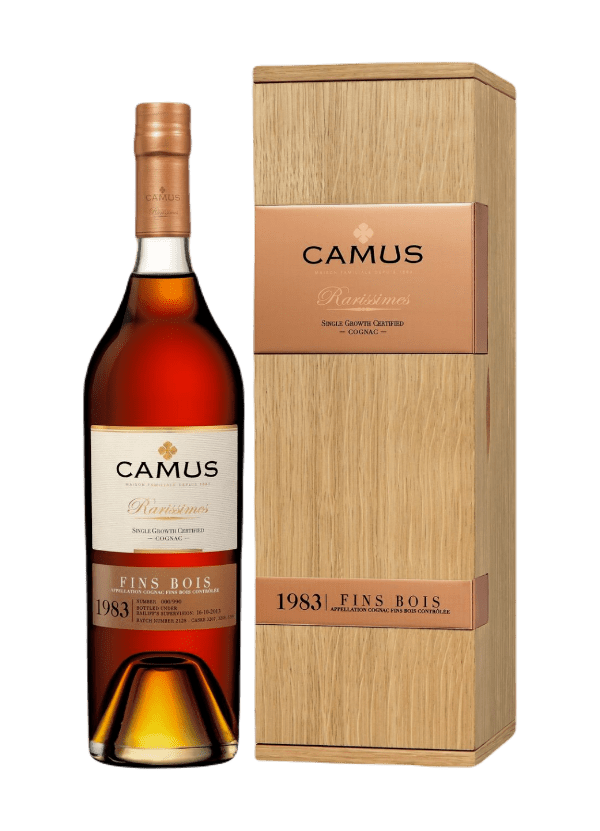 Camus 'Rarissimes - Fins Bois' Cognac Vintage 1983 - AlbertWines2u