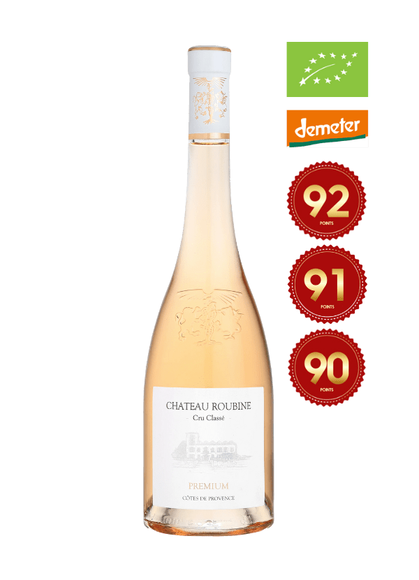 Chateau Roubine 'Premium' Organic Cotes de Provence Cru Classe Rose - AlbertWines2u