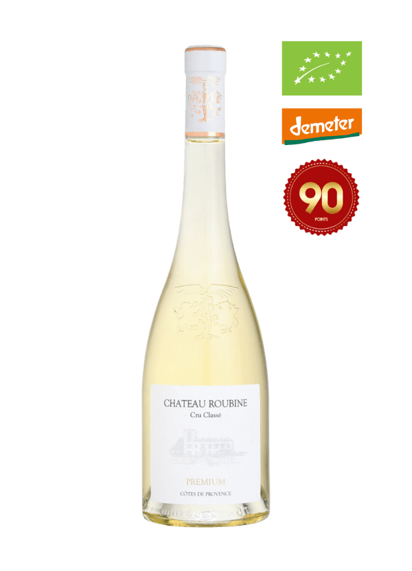 Chateau Roubine 'Premium' Organic Cotes de Provence Cru Classe White - AlbertWines2u