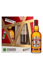 Chivas Regal '12 Years Old' Scotch Whisky (Limited Edition Gift Pack with Highball Glass) - AlbertWines2u