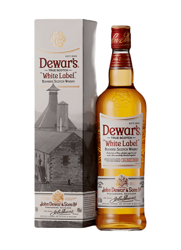 Dewar's 'White Label' Blended Scotch Whisky - AlbertWines2u