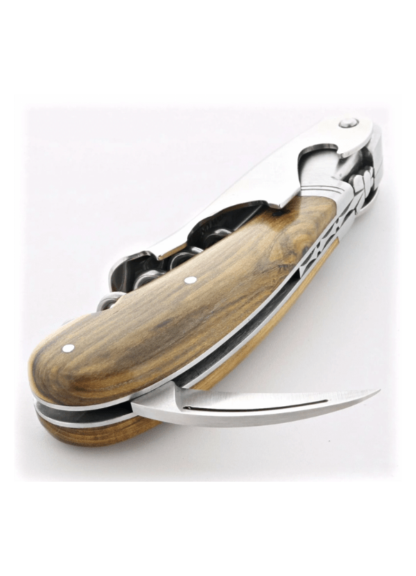 Fontenille Pataud Laguiole ‘Magnum’ Pistachio Wood Wine Opener - AlbertWines2u