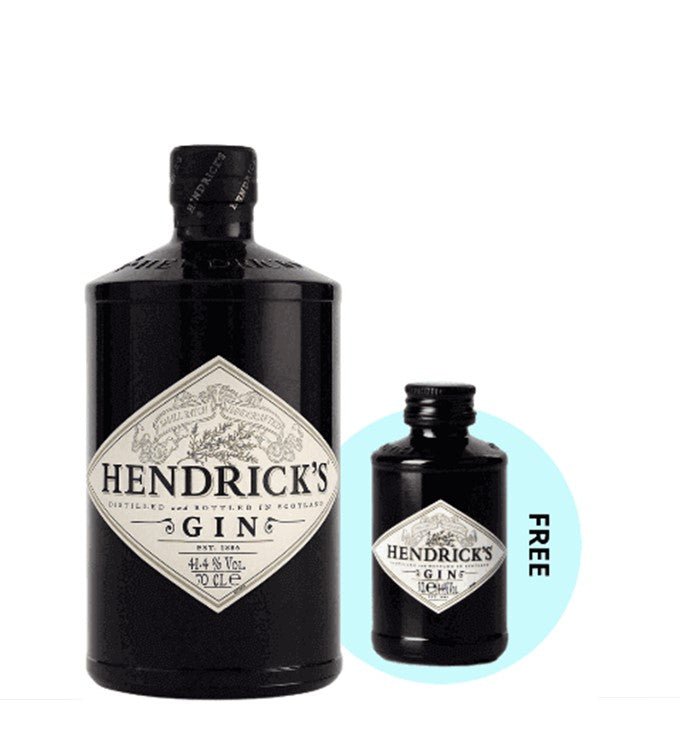 (Free 50ml Hendrick's Miniature) Hendrick's Gin - AlbertWines2u