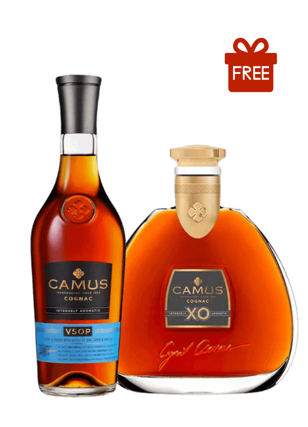(Free Camus Suitcase) Camus 'VSOP + ‘XO – Intensely Aromatic’ Cognac